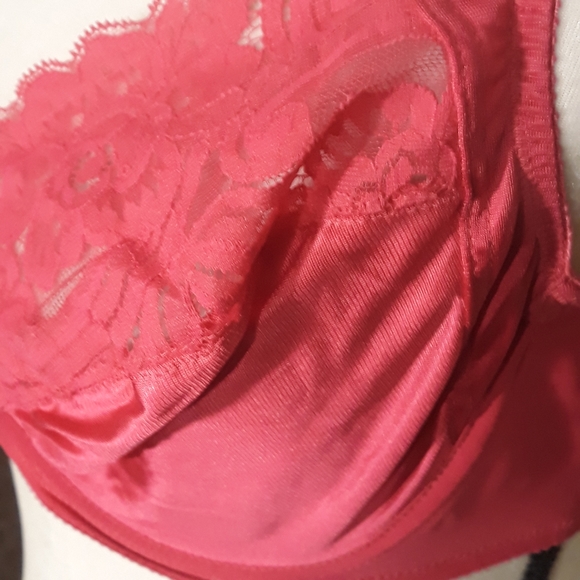Vanity Fair Bra Unpadded Lace Cup size 36D - Picture 6 of 8